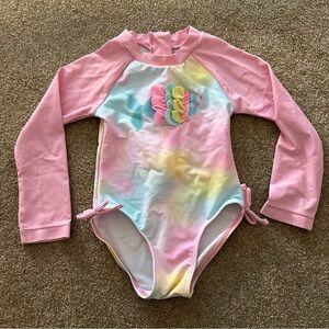 Little Me Long Sleeve One Peice Swimsuit size 2T
